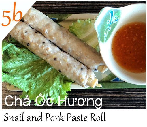 Snail and Pork Paste Roll