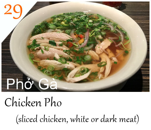 29.  Chicken Pho 
